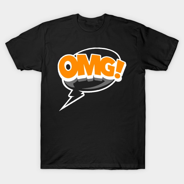 OMG Onomatopoeia T-Shirt by ArtMofid